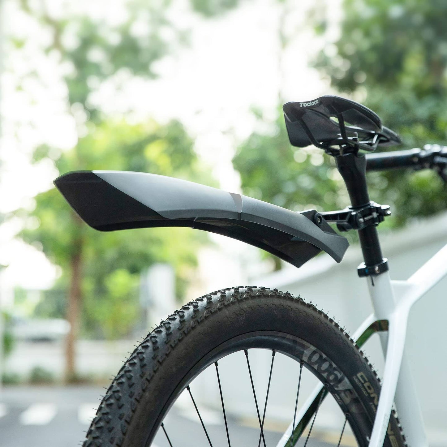 Bicycle mudguard set for mountain bikes, universal splash guard