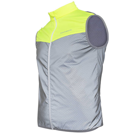 ROCKBROS Bicycle Safety Vest Reflective Bicycle Vest Windproof Breathable