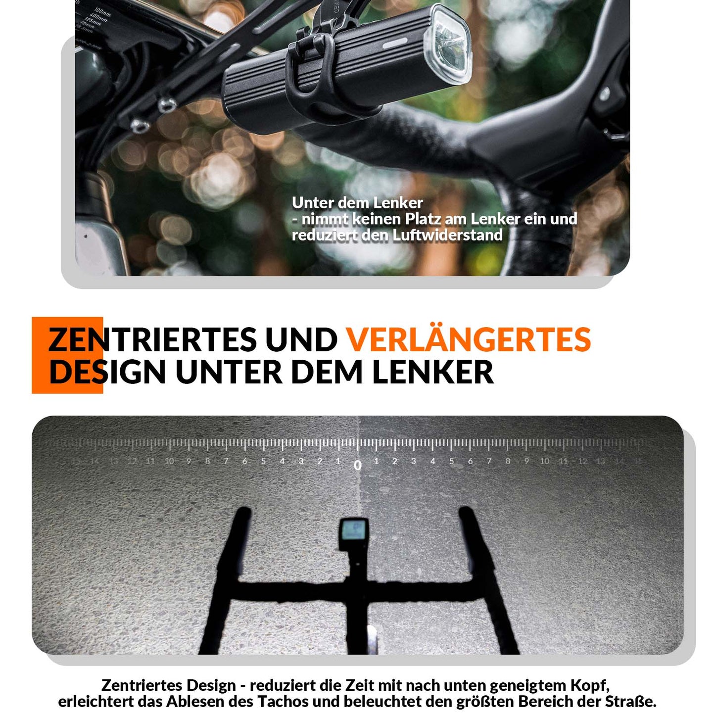 Festing fyrir stýri á hjólatölvu fyrir Garmin/Wahoo/Bryton/Giant