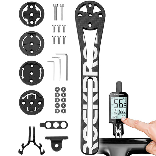 Festing fyrir stýri á hjólatölvu fyrir Garmin/Wahoo/Bryton/Giant