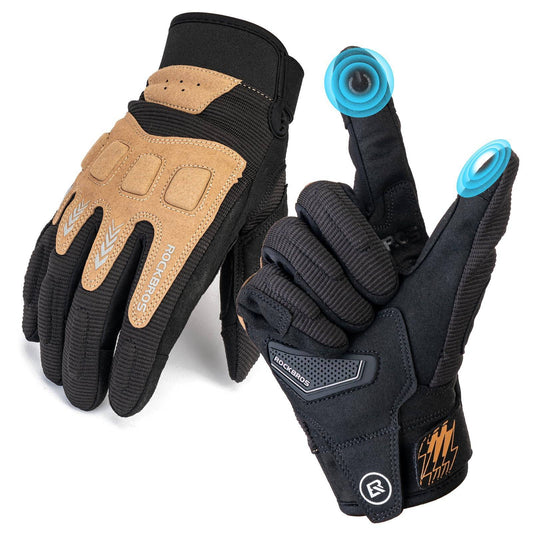 ROCKBROS Cycling Gloves Winter Autumn Men's MTB Shock Absorbing Gloves