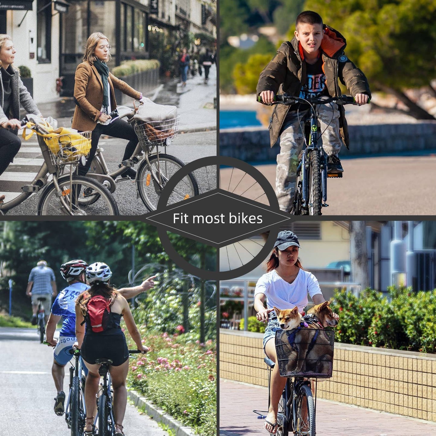 ROCKBROS Bicycle Bell Retro Bell MTB Stainless Steel Loud Classic