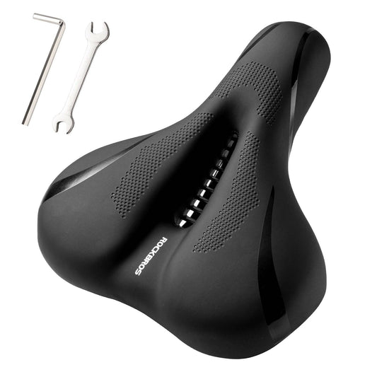 ROCKBROS Bicycle Saddle Memory Foam Breathable Gel Saddle