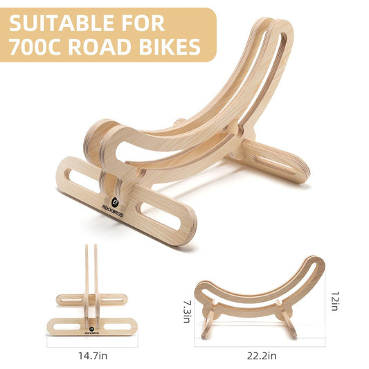 ROCKBROS reiðhjólastandur, auðvelt að sýna götuhjól, gólfstandur