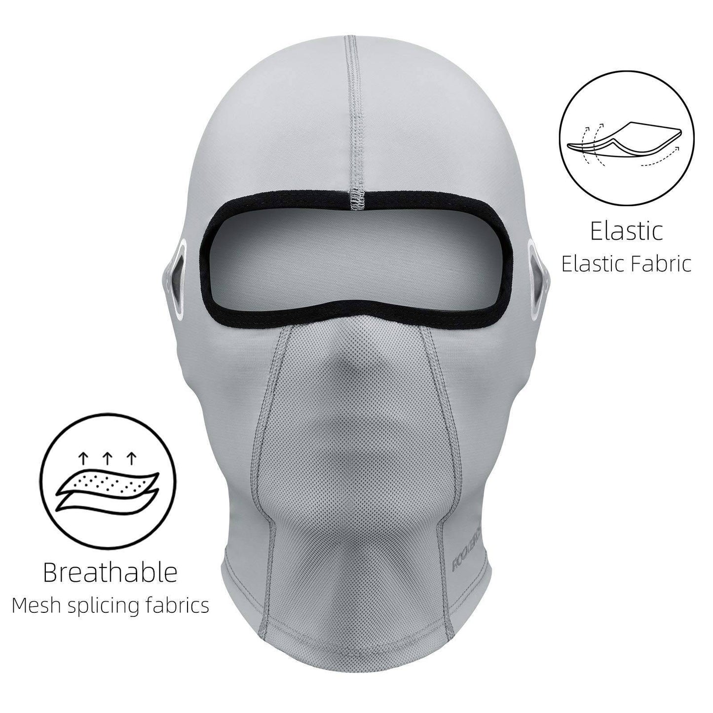 ROCKBROS Balaklava Bandana UPF 50+ Teygjanlegur fjölnota trefill Unisex