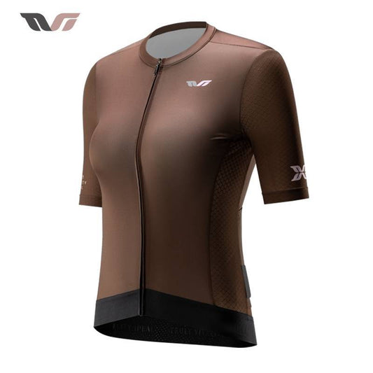 TVI Women's Cycling Jersey - Digital Dune for MTB & Road Bike