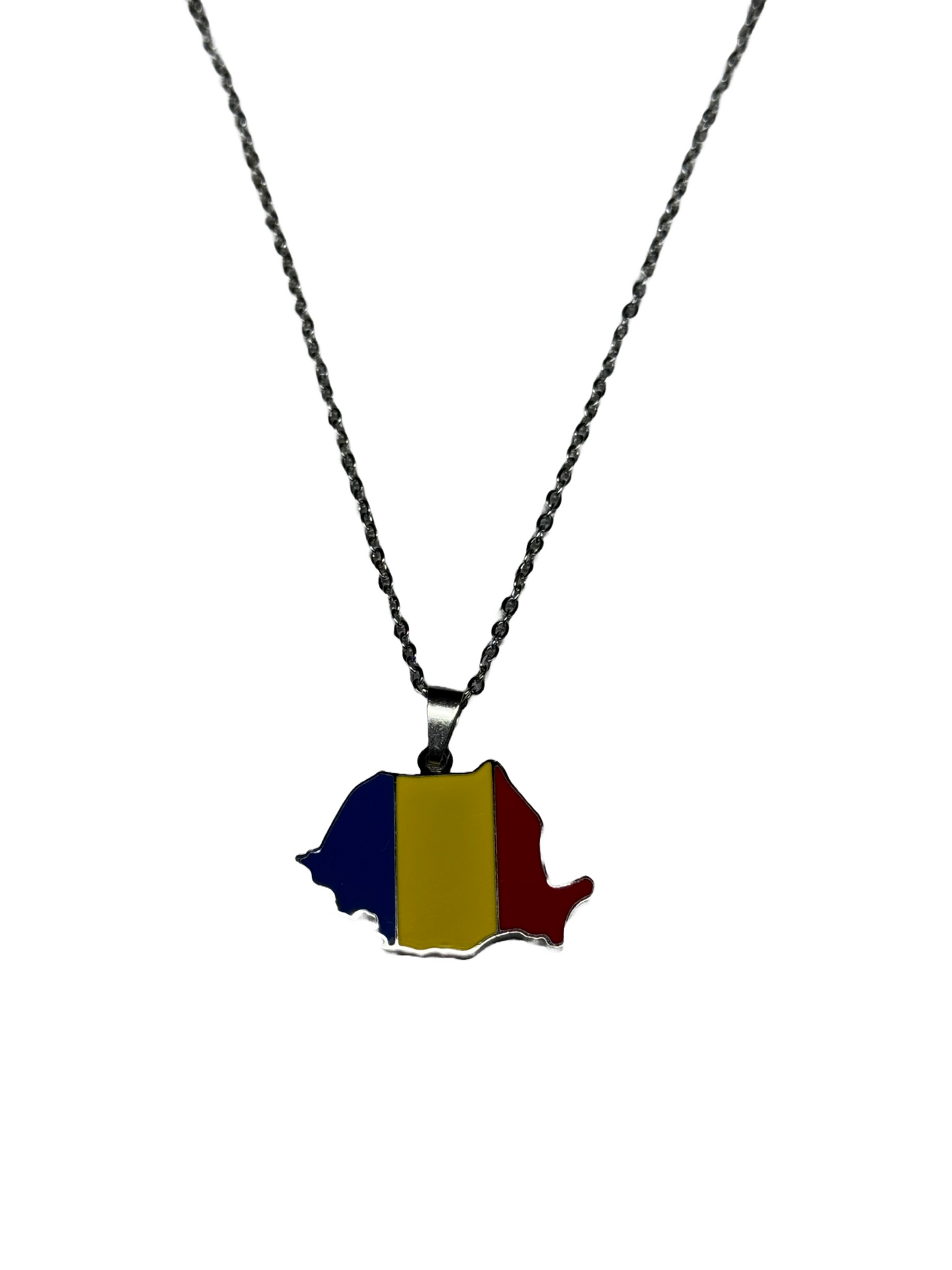 Rumänien Kette - 18K vergoldet & Edelstahl