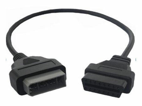 System-S OBD í OBD2 14 pinna í 16 pinna greiningarsnúru millistykki fyrir Nissan