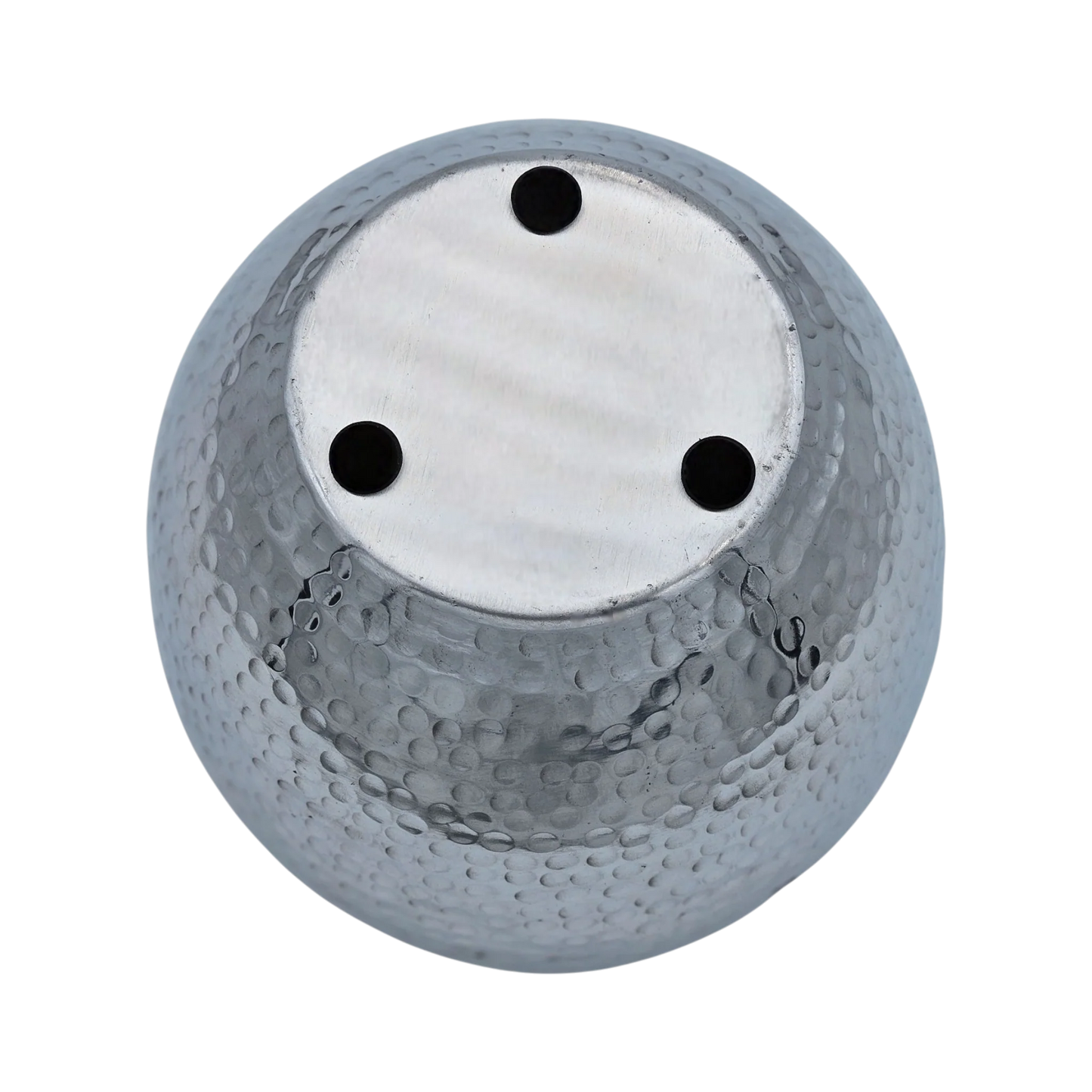 Übertopf Blumentopfe Silber Pflanztopf Deko 2er Set glänzend rund