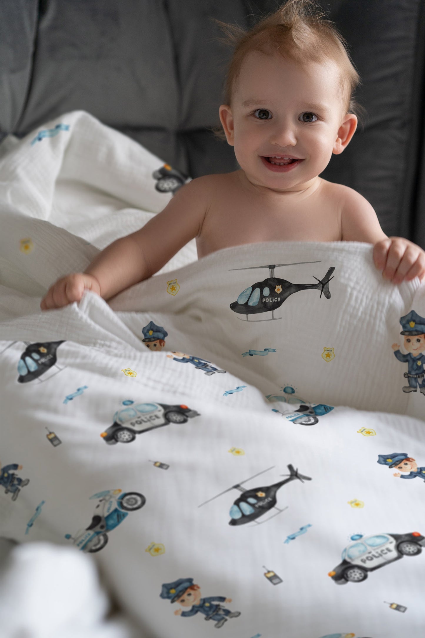 "Police" Premium Children's Bedding