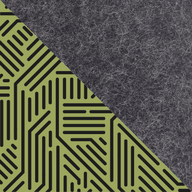 Hülle für Kindle Colorsoft 1. Gen | mit Magnetverschluss und extra Fach | anthrazit - Stripes | Modell "HAKA"
