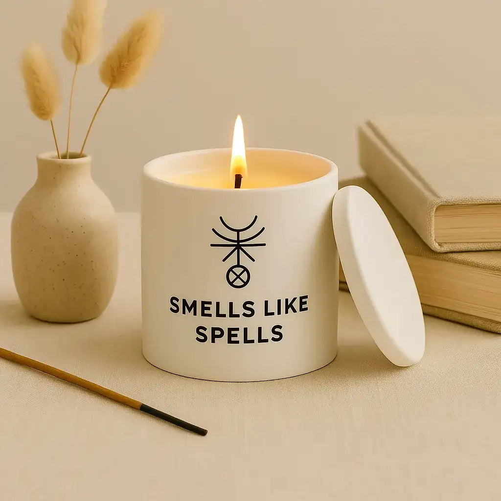 Tarotkerze „Der Stern“ – Handgefertigte Kerze für Hoffnung, Inspiration & Neubeginn