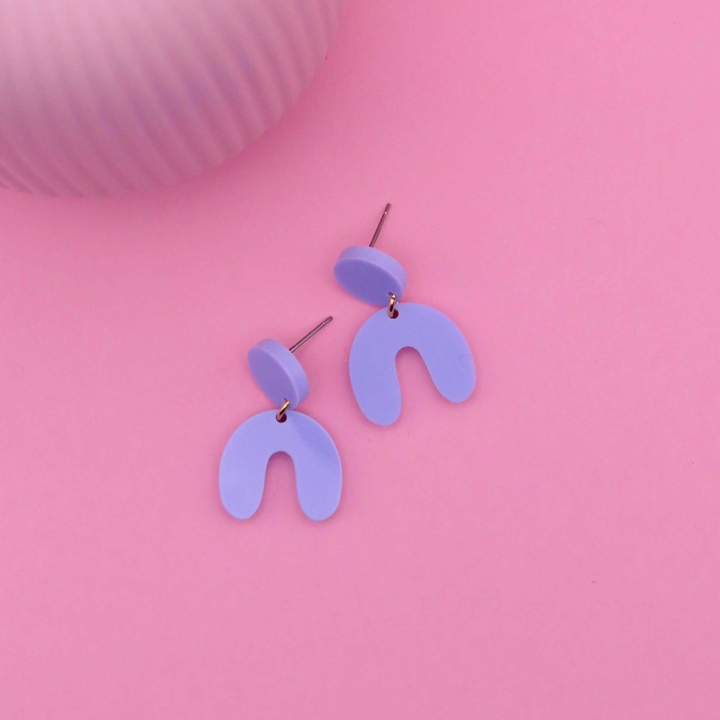 Flieder Arch Bogen Ohrringe