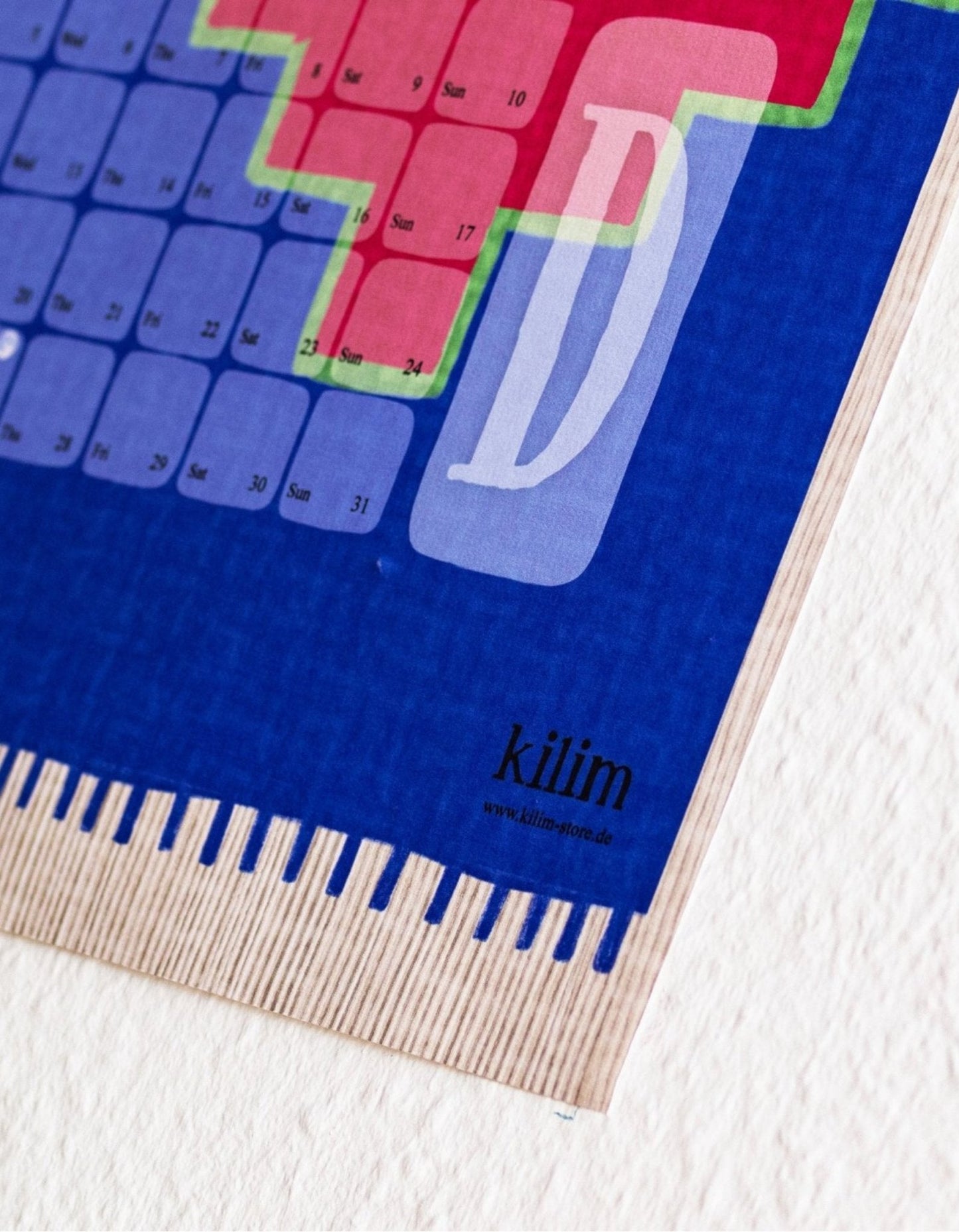 Veggdagatal // Mexíkó blátt bleikt