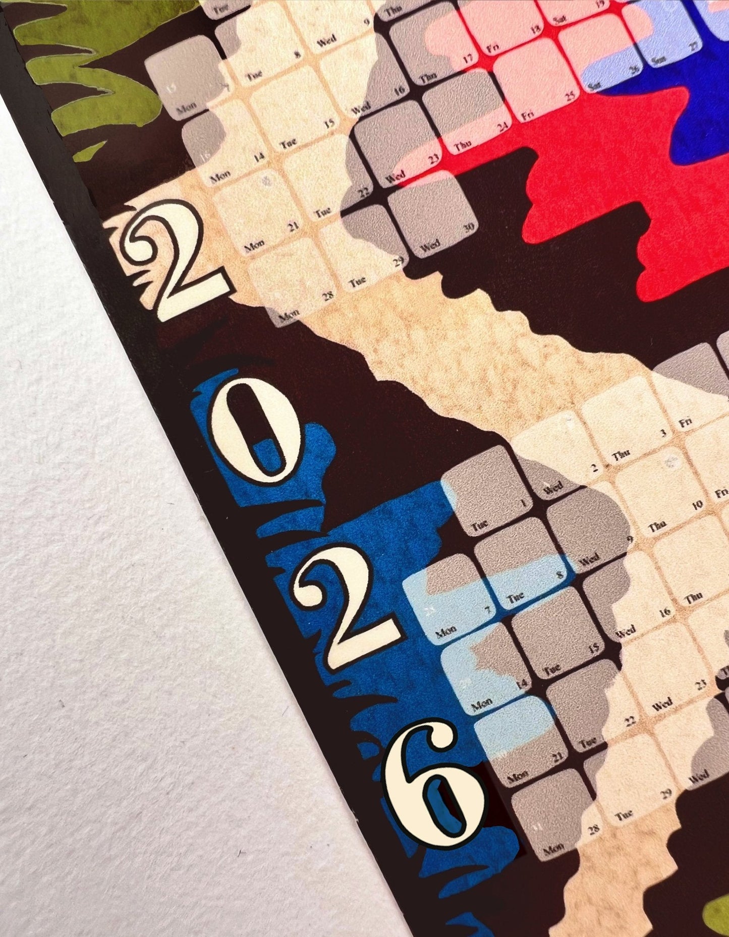 Veggdagatal // Kilim Leo krem