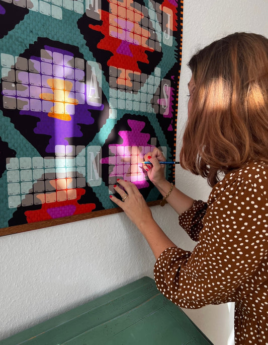 Veggdagatal // Kilim Leo myntu