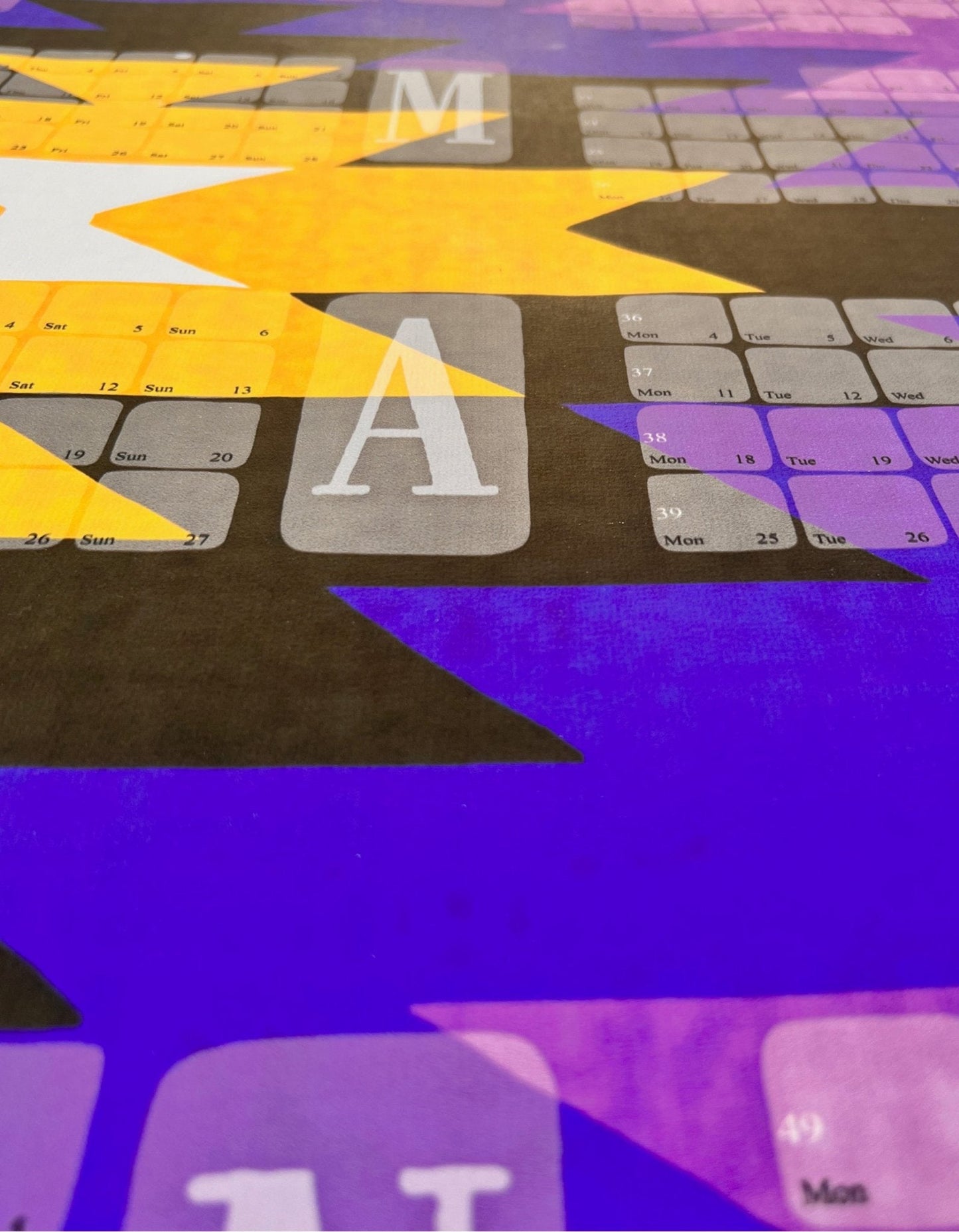 Veggdagatal // Yamka fjólublátt