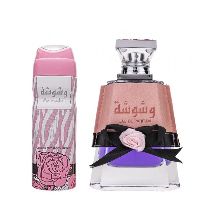 Lattafa Perfume Washwashah Eau de Parfum 100ml + Deodorant Spray 50ml