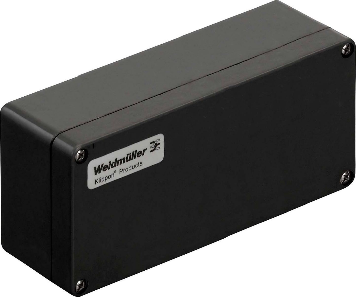 B-Ware Weidmüller Klippon Pok 081906 Ex Universal Gehäuse 190x75x55 Polyester Schwarz