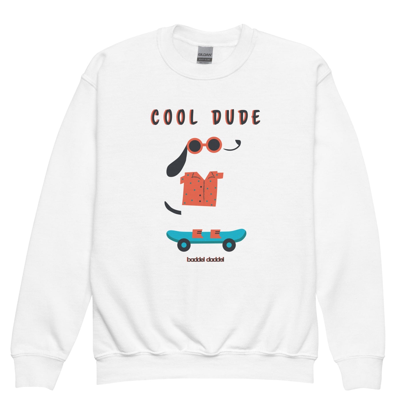 Jugendlicher Rundhalsausschnitt-Pullover aus Fleece