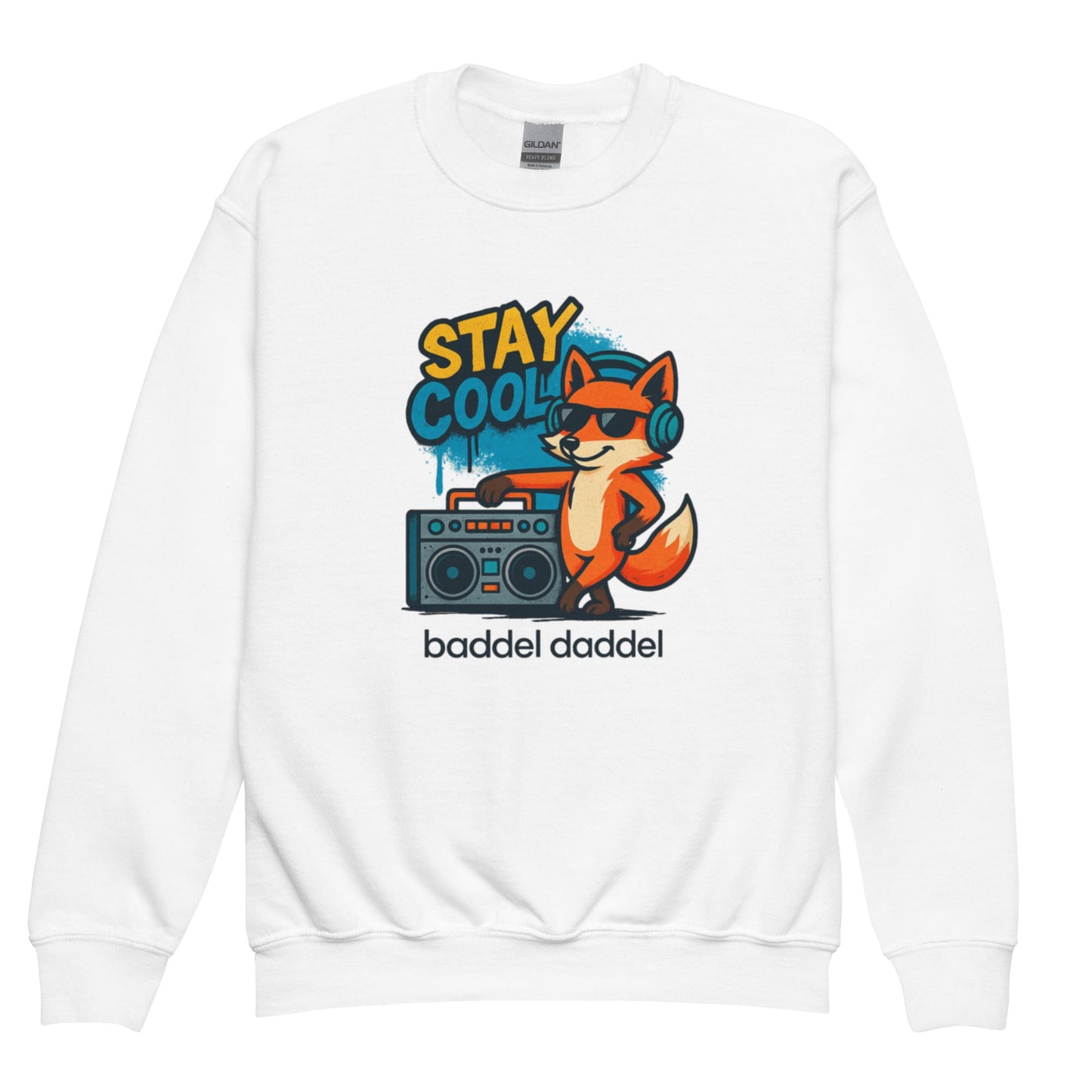 T-Shirt mit Rundhalsausschnitt für Jugendliche