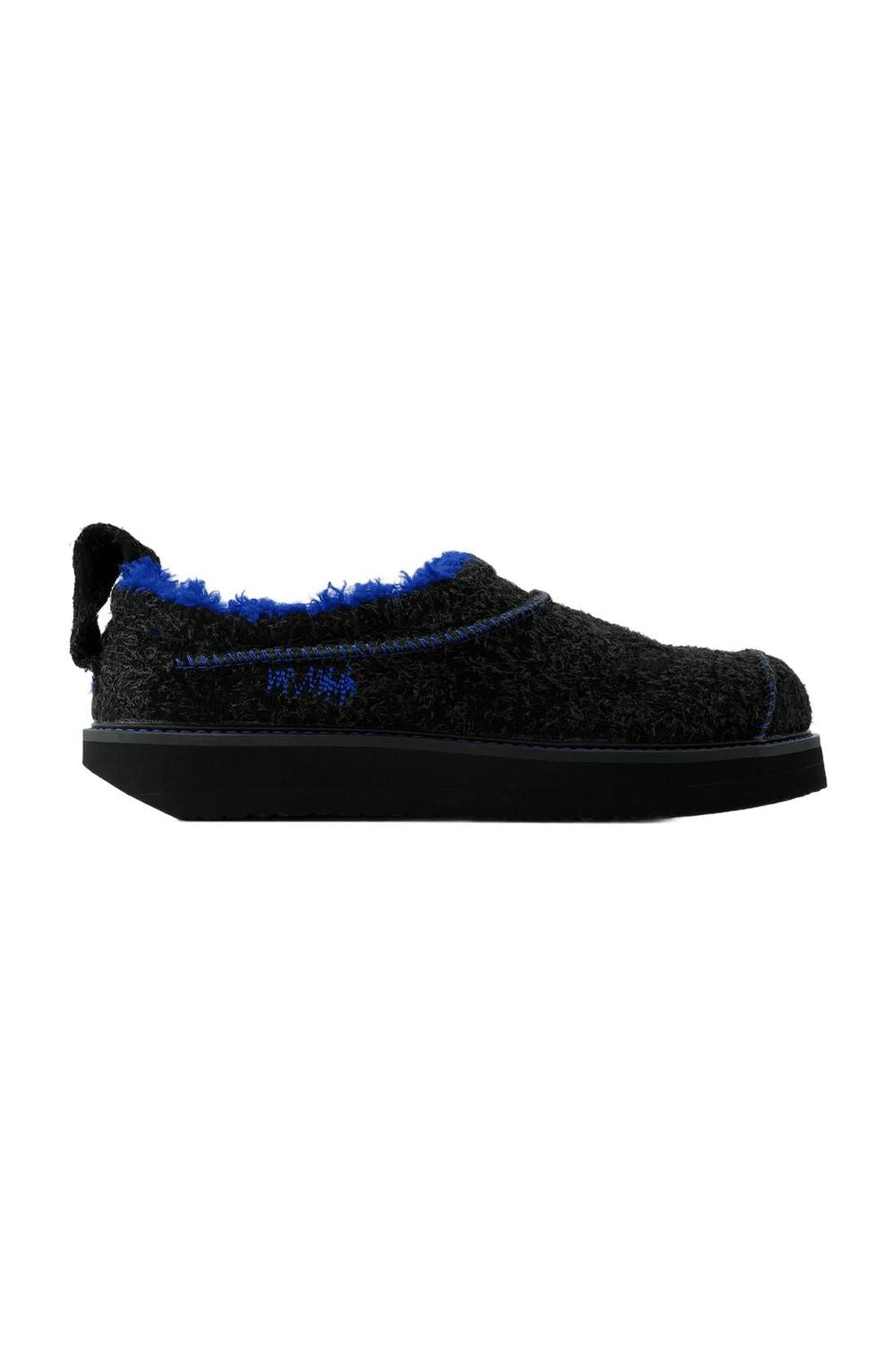 Slip On Pantoletten - Ader Error - Leder - Schwarz