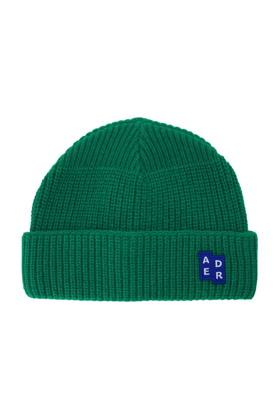 Mütze 03 - Ader Error - Wolle - Grün
