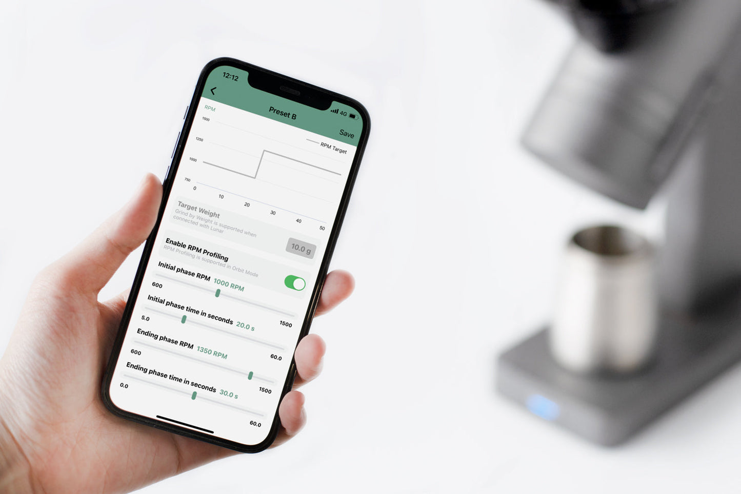 Acaia Orbit Mazzer 0033M – Precision Electric Coffee Grinder