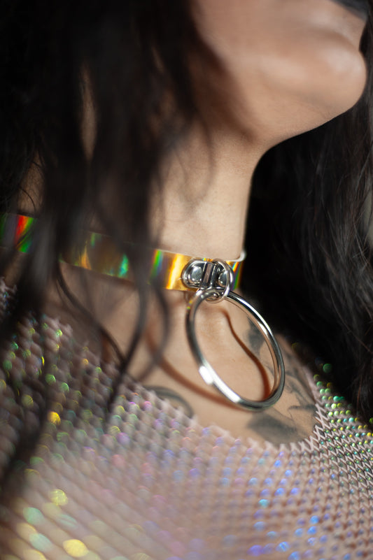 Holographic O-Ring Collar