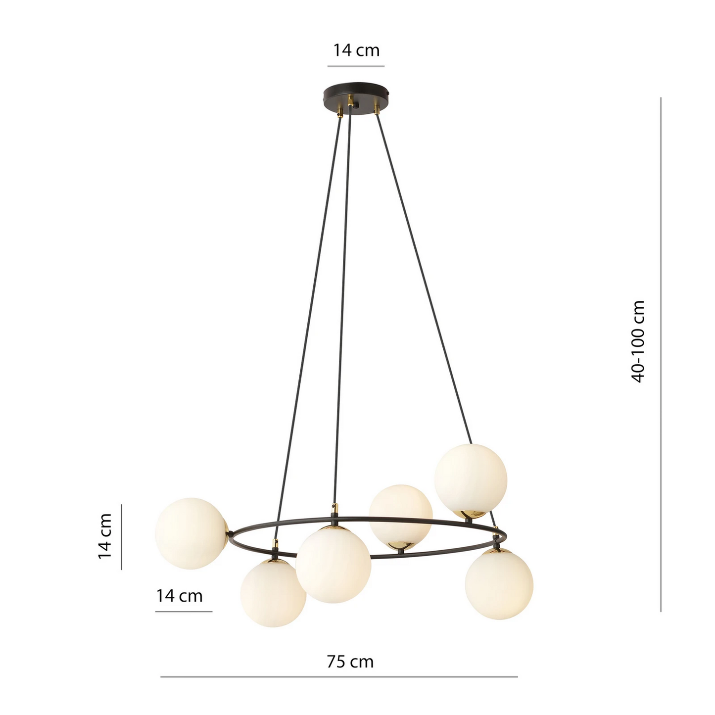 B-grade Euluna Glassy pendant light, pendant lamp, light, hanging lamp, decorative item
