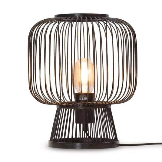 Good &amp; Mojo Cango borðlampi, skrifborðslampi, skrifstofuborðlampi, E27, svartur 