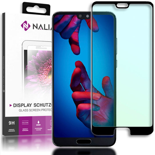 NALIA screen protector for Huawei P20 Pro, 9H full cover tempered glass