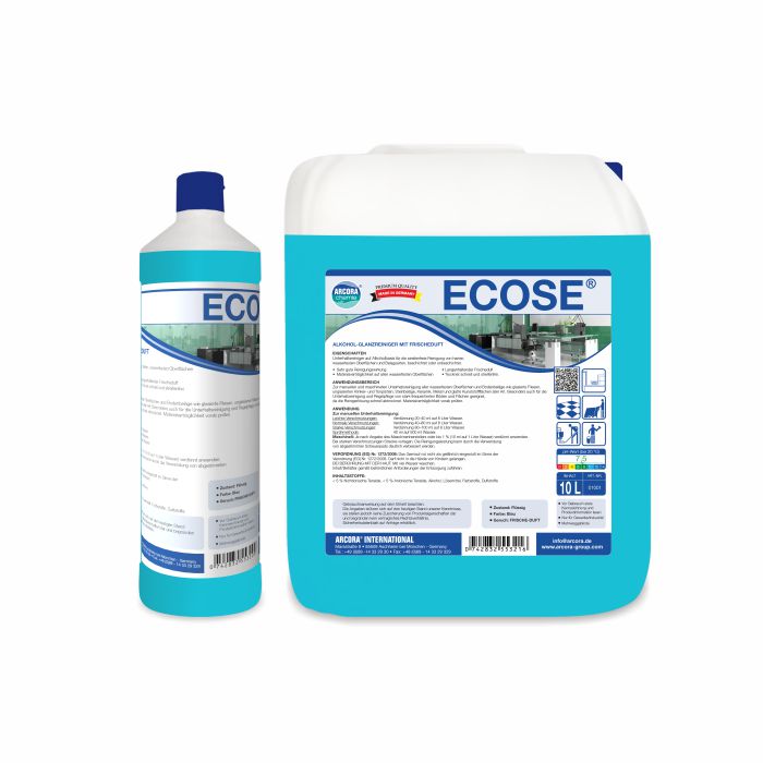 Arcora ECOSE ALKOHOL-GLANZREINIGER MIT FRISCHEDUFT