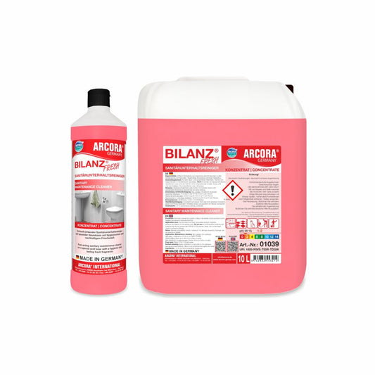 Arcora BILANZ FRESH (COMPARABLE TO MILICID) SANITARY MAINTENANCE CLEANER