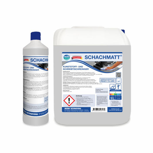 Arcora Schachmatt Kunststoff- Und Schreibtischreiniger | Kanister (10 l)