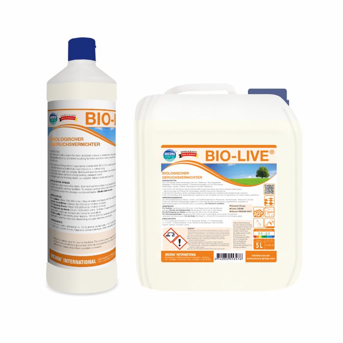 Arcora BIO-LIVE ORGANIC CLEANER AND ODOR ELEMENT