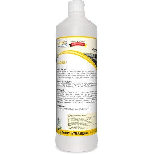 Arcora Aldes Alcoholic Rapid Disinfectant for the Food Sector | Bottle (1 l)