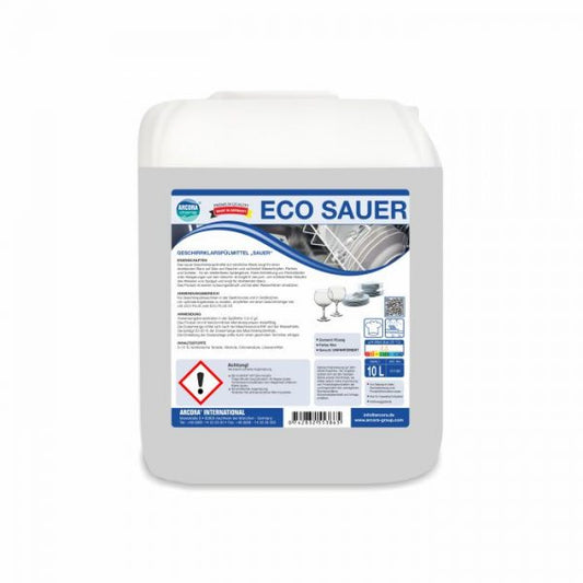 Arcora Eco Sauer Geschirrklarspülmittel "Sauer" | Kanister (10 l)