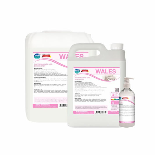 Arcora WALES HAUTREINIGUNGS- UND DUSCHLOTION