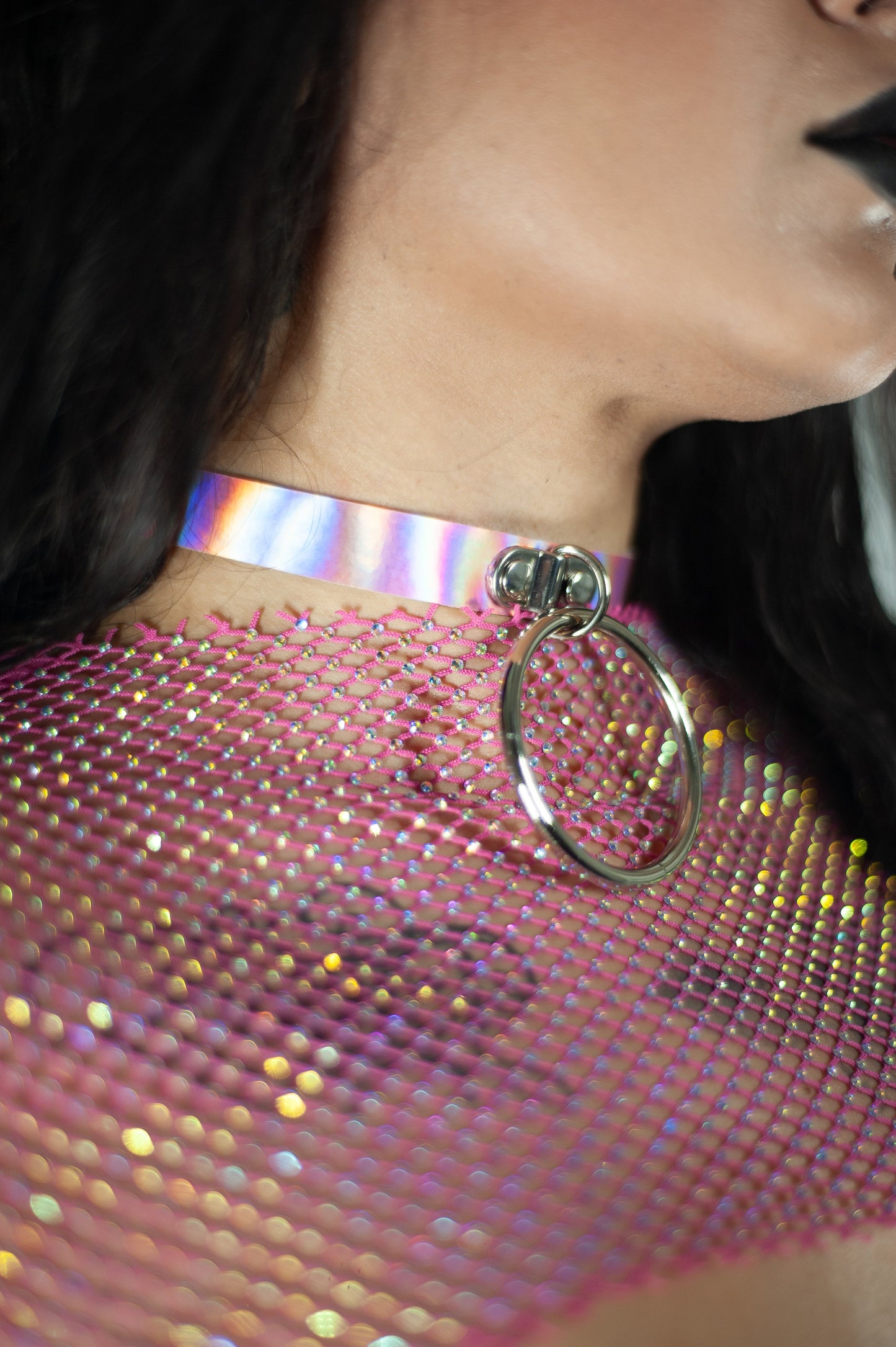 Holographic O-Ring Collar