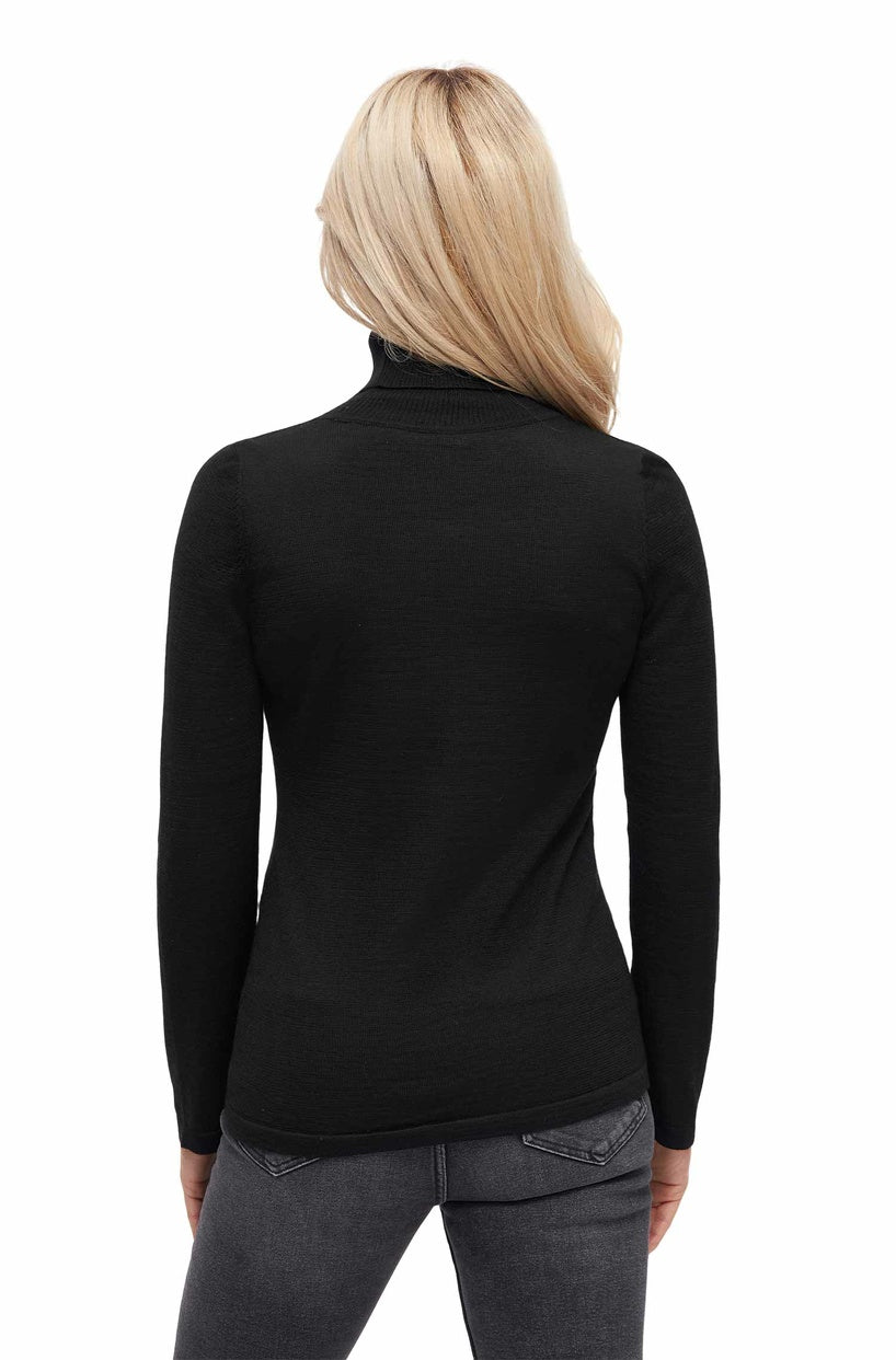 Apu Kuntur - Alpakkapeysa með rúllukraga frá MADAI úr ungum alpakka og silki