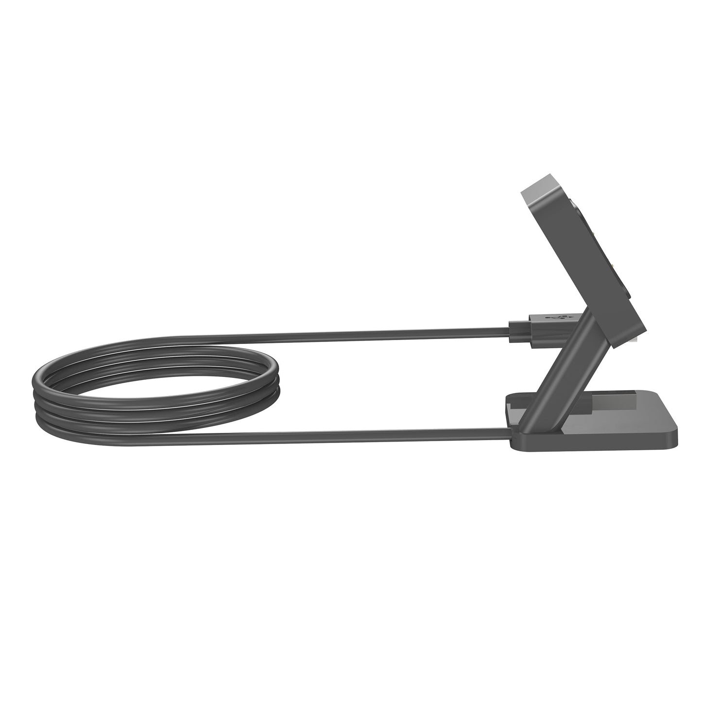 SYSTEM-S USB 2.0 snúra 100 cm hleðslustöð fyrir Fitbit Versa 4 3 Sense 2 1 snjallúr