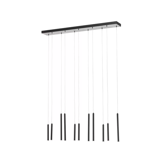 B-grade Lindby Jolasi LED pendant light, hanging lamp, ceiling lamp, light, lamp, black 663