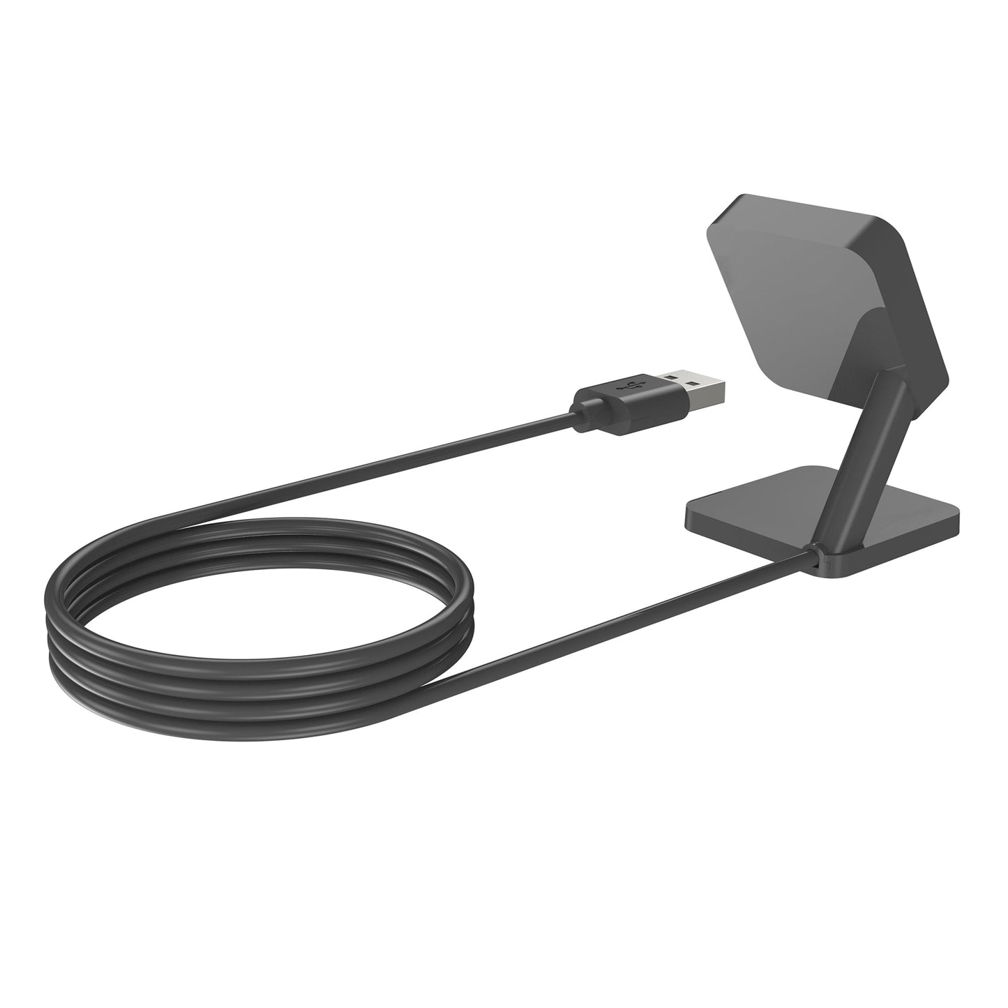 SYSTEM-S USB 2.0 snúra 100 cm hleðslustöð fyrir Fitbit Versa 4 3 Sense 2 1 snjallúr