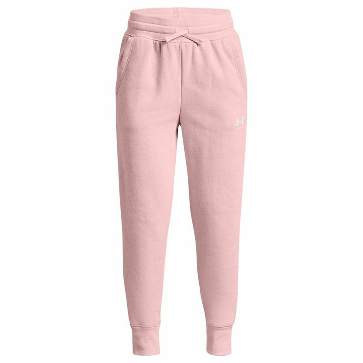 Under Armour Rival Fleece Kinder-Trainingshose in Rosa