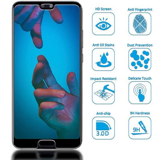 NALIA screen protector for Huawei P20 Pro, 9H full cover tempered glass
