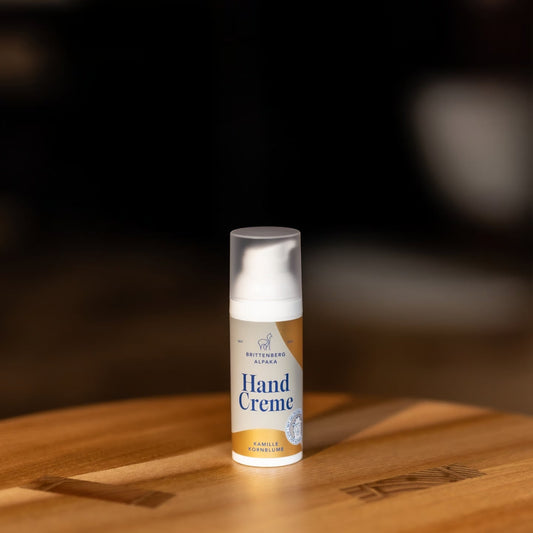 Brittenberg Alpaca Hand Cream - Natural Care with Keratin from Alpaca Wool