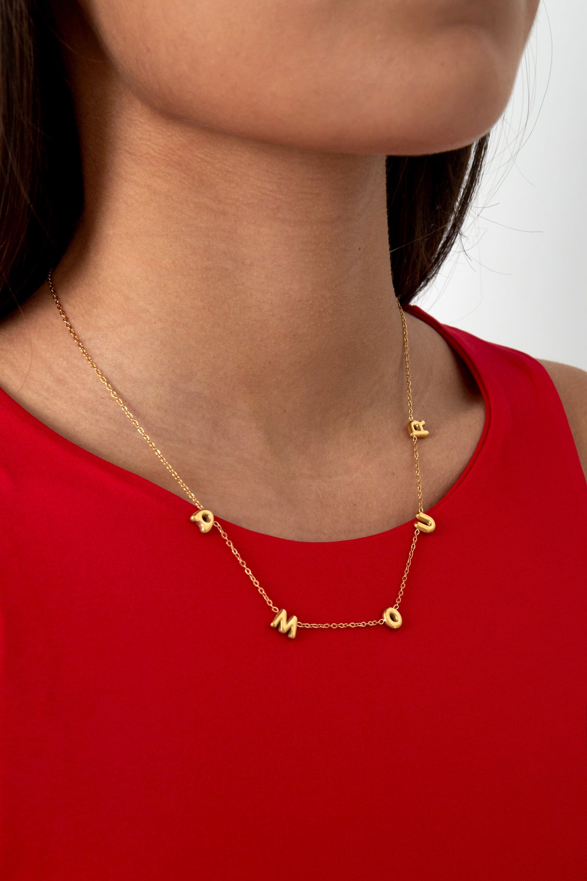Amour-Halskette – Goldfarben