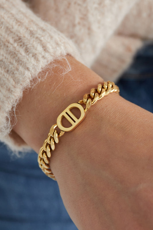 Armband The Good Life Silber Edelstahl
