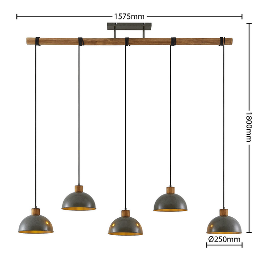 B-grade Lindby Durbis pendant light, hanging lamp, lamp, light fixture, LED lamp 349
